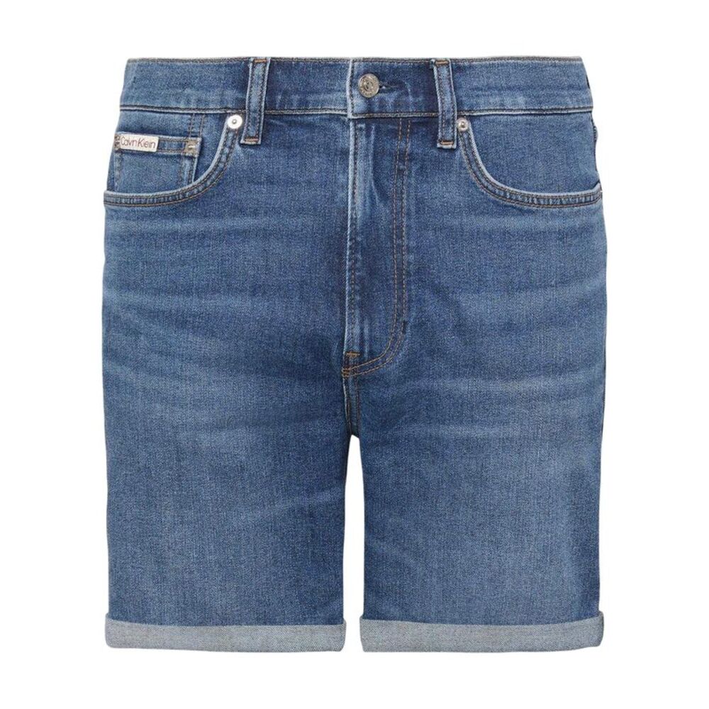 Calvin Klein Mens Hampton Denim Shorts / Blue